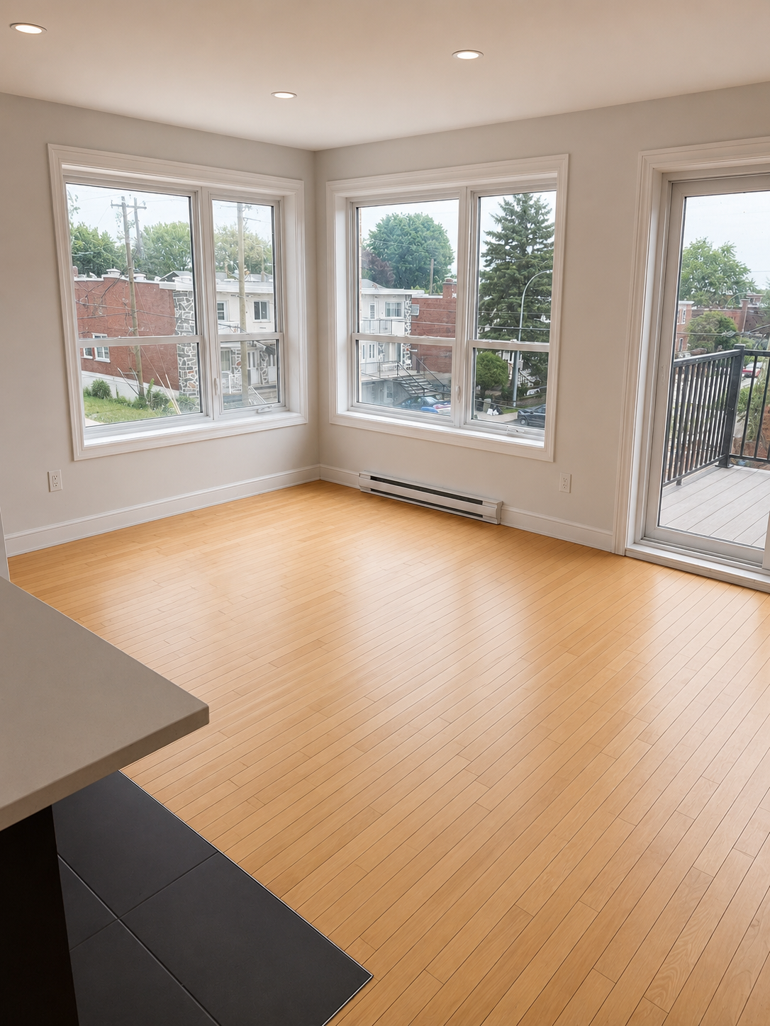 Living room – 493 90e ave 493 90e Ave, H8R 2Z8